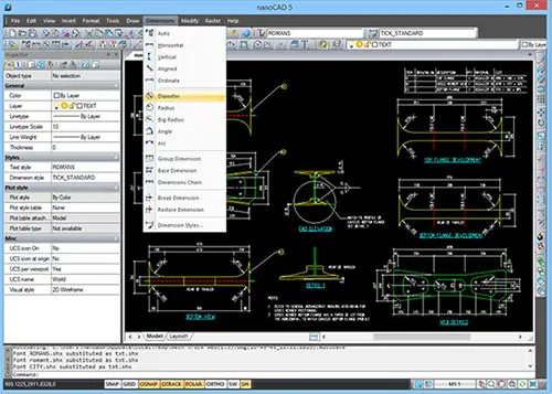 پنج جایگزین سبک و رایگان برای AutoCAD در پروژههای GIS 4 nanoCAD یک نرم افزار CAD رایگان برای ترسیم دقیق